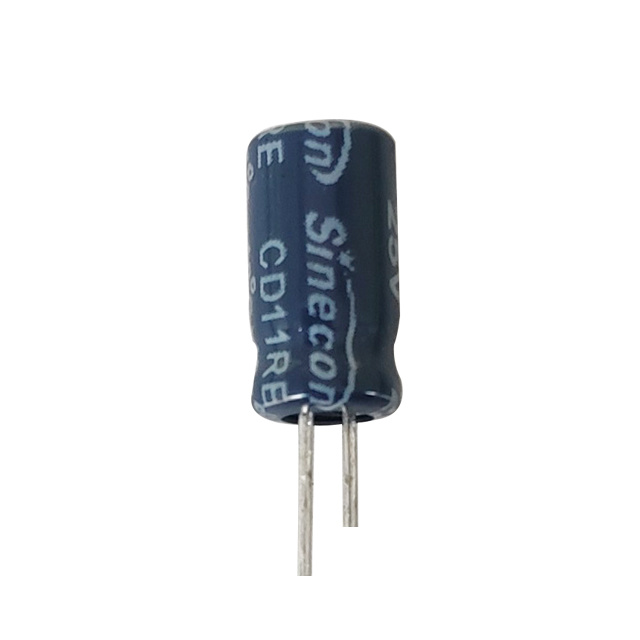 CD11RE / CD11LE Moyenne et petite ondulation élevée à basse tension à basse tension condensateur électrolytique en aluminium radial à basse tension à basse tension
