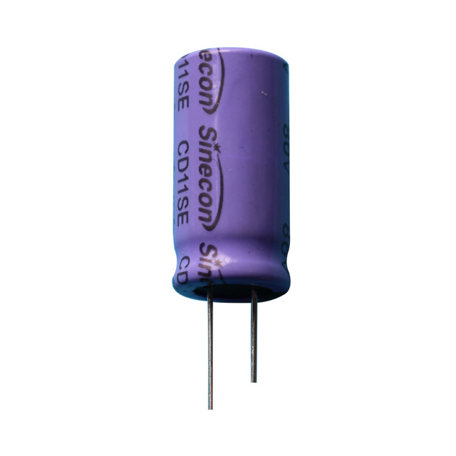 CD11Se High-Lig High Ripple Basse résistance à basse tension Radial Radial Aluminium Electrolytic Condemptor