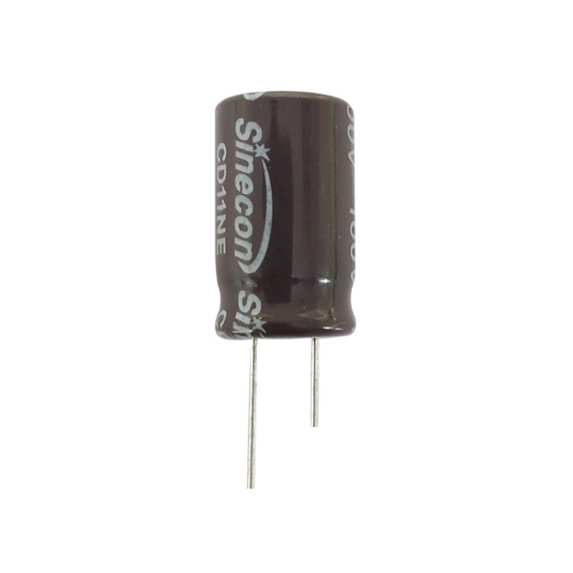 CD11ne à grande chère résistante à haute tension à basse tension Condensateur électrolytique en aluminium radial