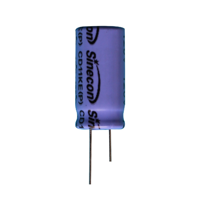 CD11ke compact à haute température à haute température à longue tension basse tension Radial Aluminium Electrolytic