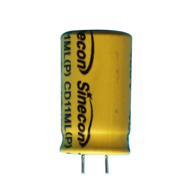 CD11ML / CD11WL COMPACT COMPACT HAUTEUR-TÉMÉRATURE À haute température Haute fréquence Moyen et haute tension Radial Aluminium Electrolytic