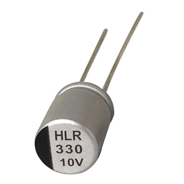 HLR 5000 heures à vie, condensateur électrolytique en aluminium à haute fréquence en aluminium radial en aluminium